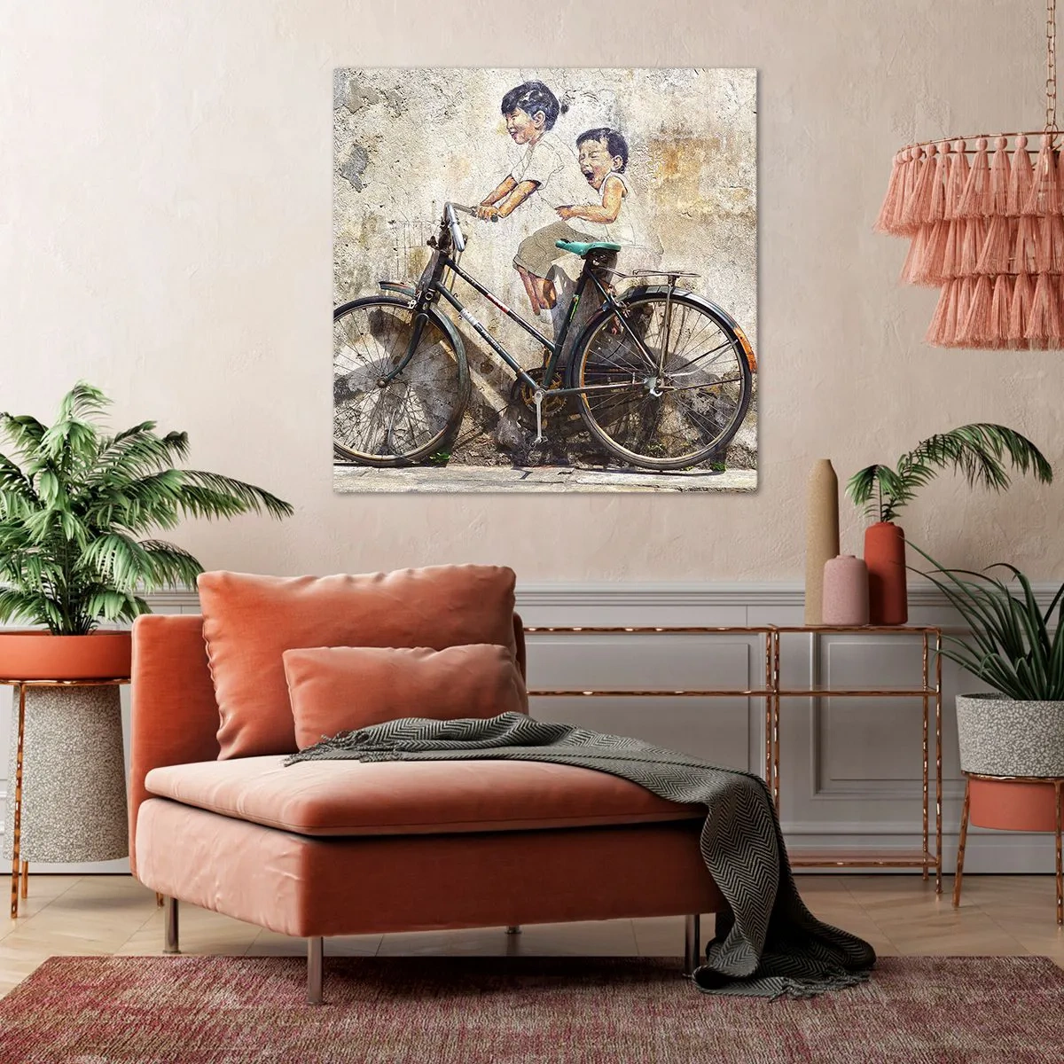 Quadro su tela - Stampe su Tela - Vero o falso? - 30x30 cm