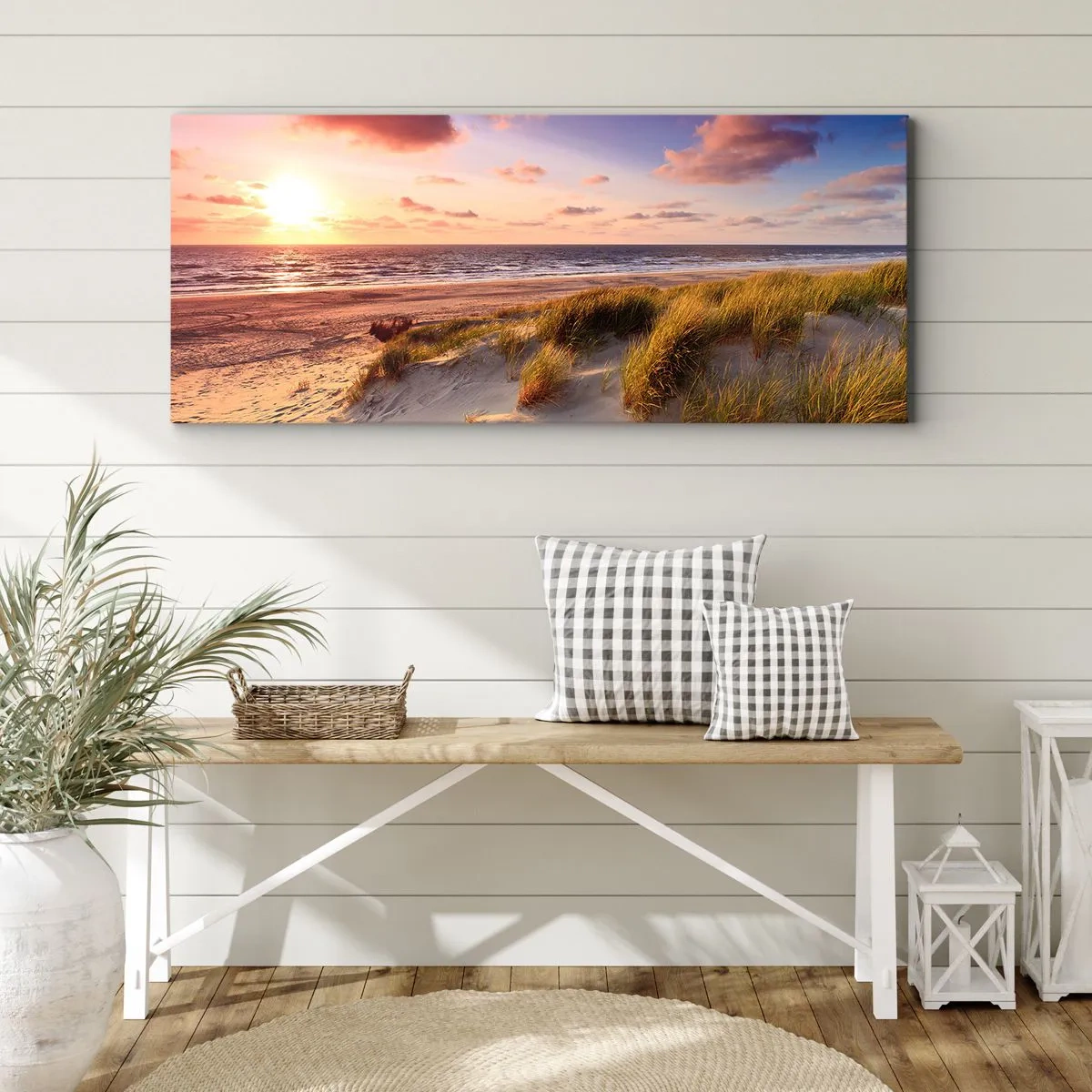 Quadro su tela - Stampe su Tela - L'aria già profuma di estate - 100x40 cm