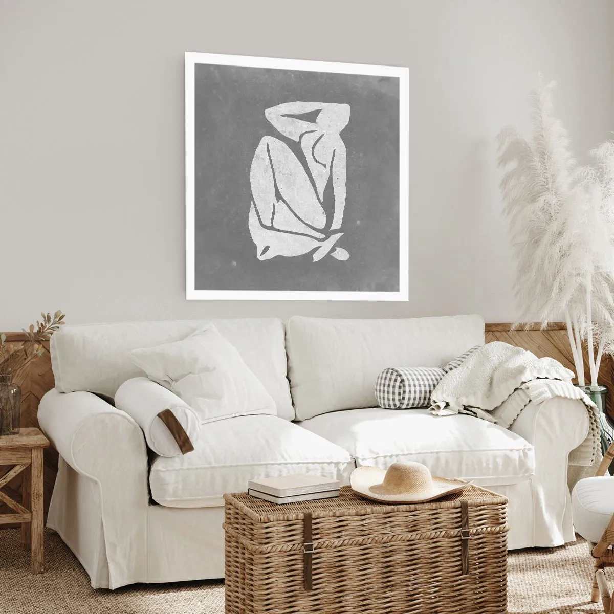 Poster - Pensierosa - 50x50 cm