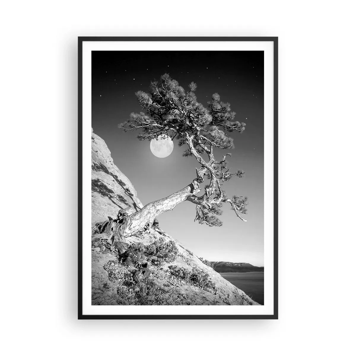 Poster in cornice nera - Guerriera vittoriosa  - 70x100 cm