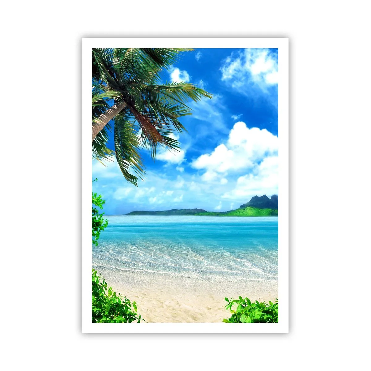 Poster - L'azzurro dei tropici - 70x100 cm