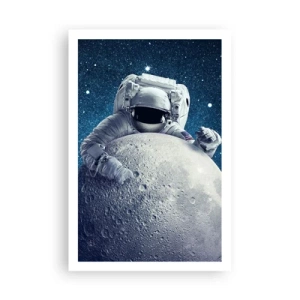 Poster - Burlone spaziale - 61x91 cm