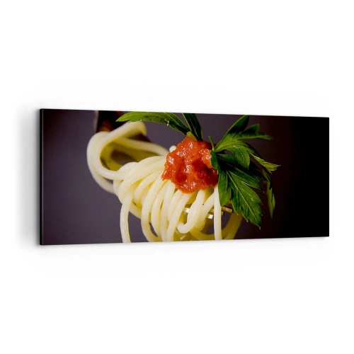 Quadro su tela - Stampe su Tela - Un boccone delizioso - 100x40 cm