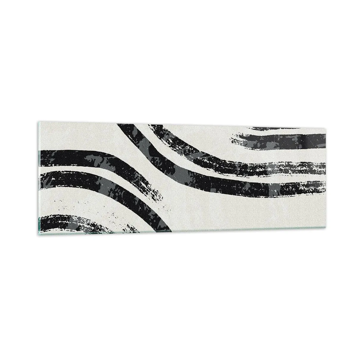 Quadro su vetro - Interrotto a metà - 90x30 cm