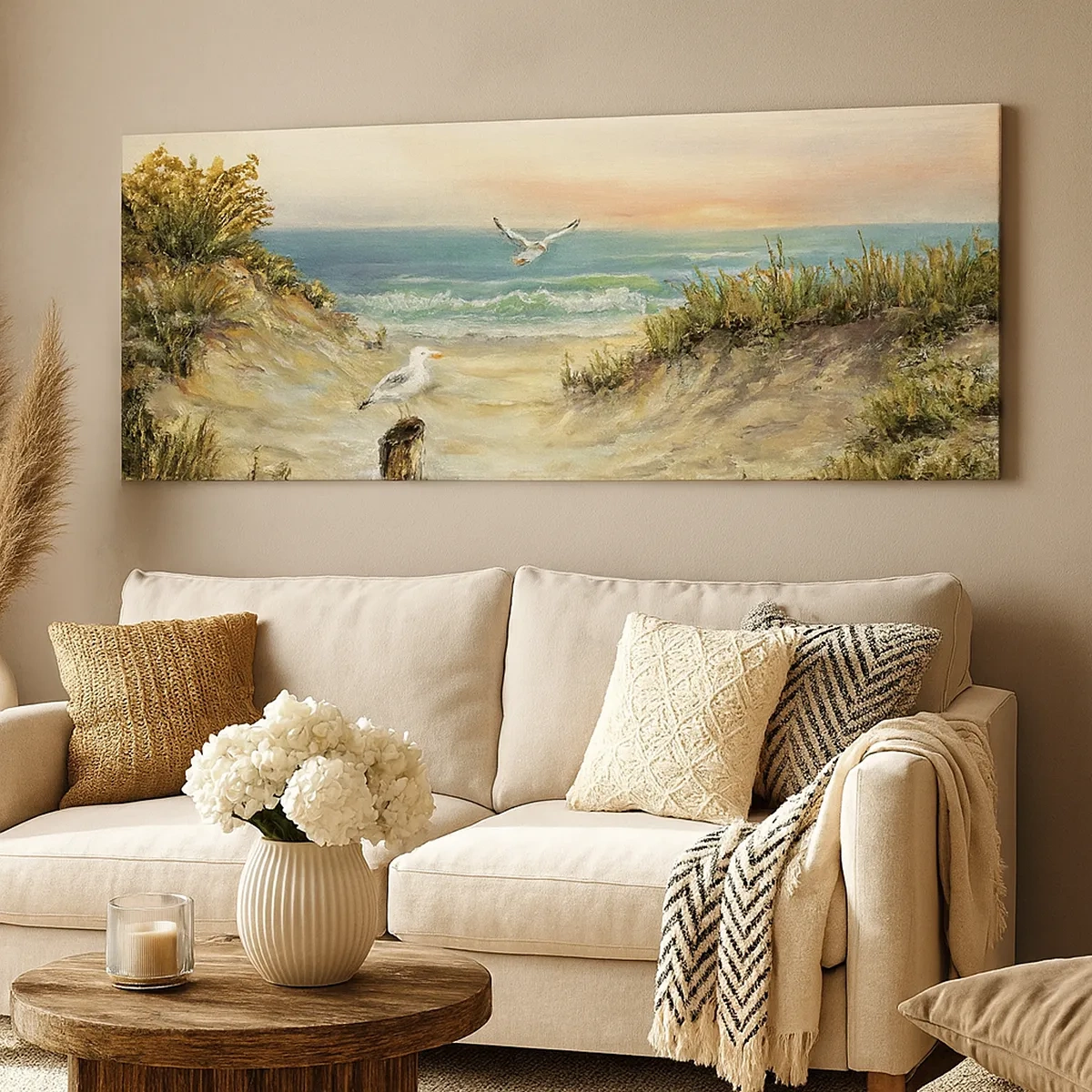 Quadro su tela - Stampe su Tela - Silenzio senza vento - 30x30 cm