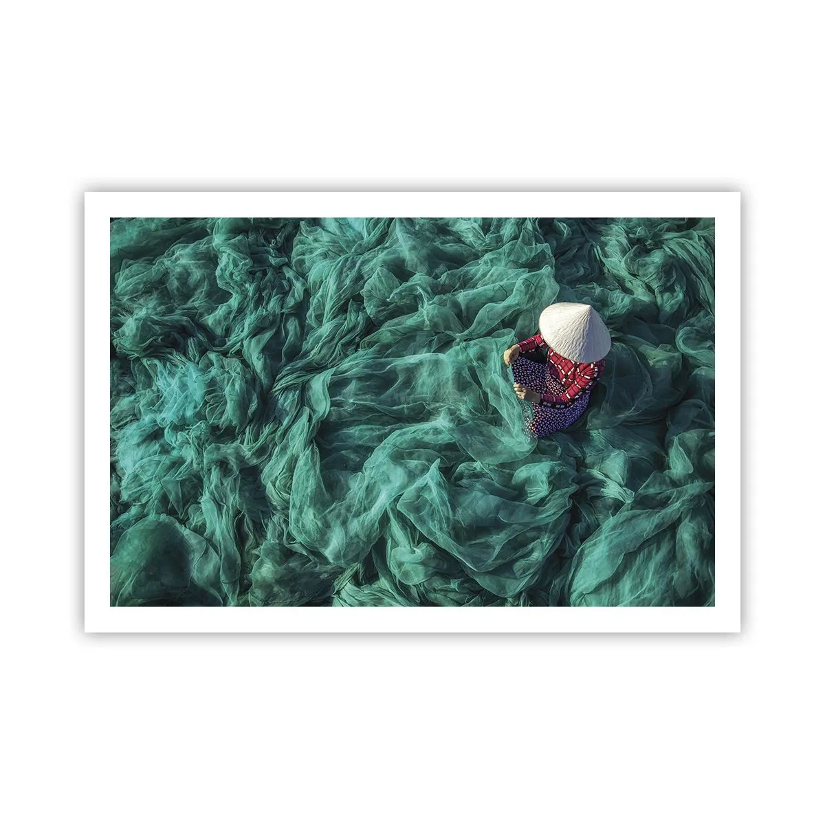 Poster - Nel mare di reti - 91x61 cm