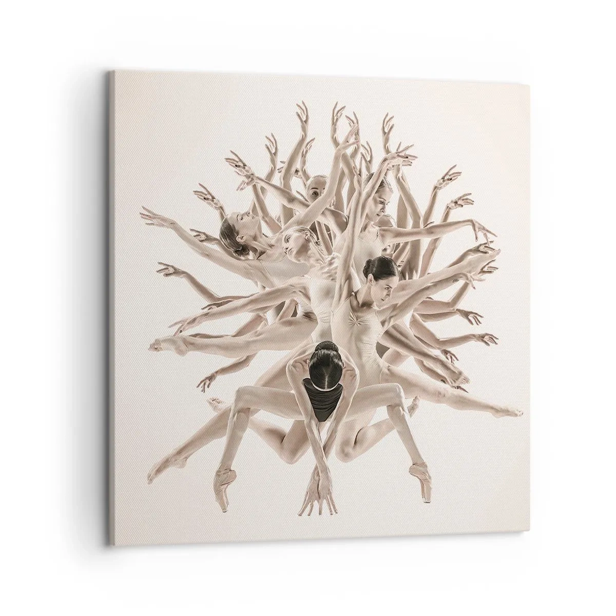 Quadro su tela - Stampe su Tela - Fiorendo nella danza - 50x50 cm