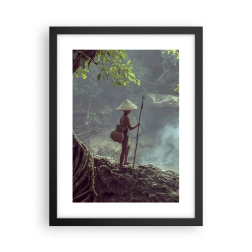 Poster in cornice nera - In armonia con la natura - 30x40 cm