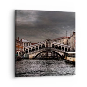 Quadro su tela - Stampe su Tela - Promessa di una sera a Venezia - 30x30 cm