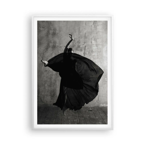 Poster in cornice bianca - Fasce piene di passione - 70x100 cm