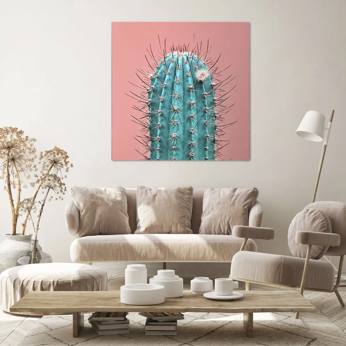 Quadro su tela - Stampe su Tela - Stai attento - 40x40 cm