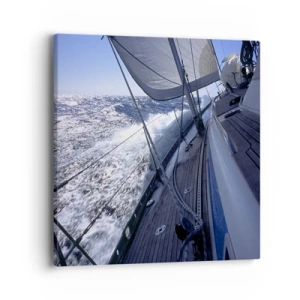 Quadro su tela - Stampe su Tela - So cosa vuol dire volare - 40x40 cm