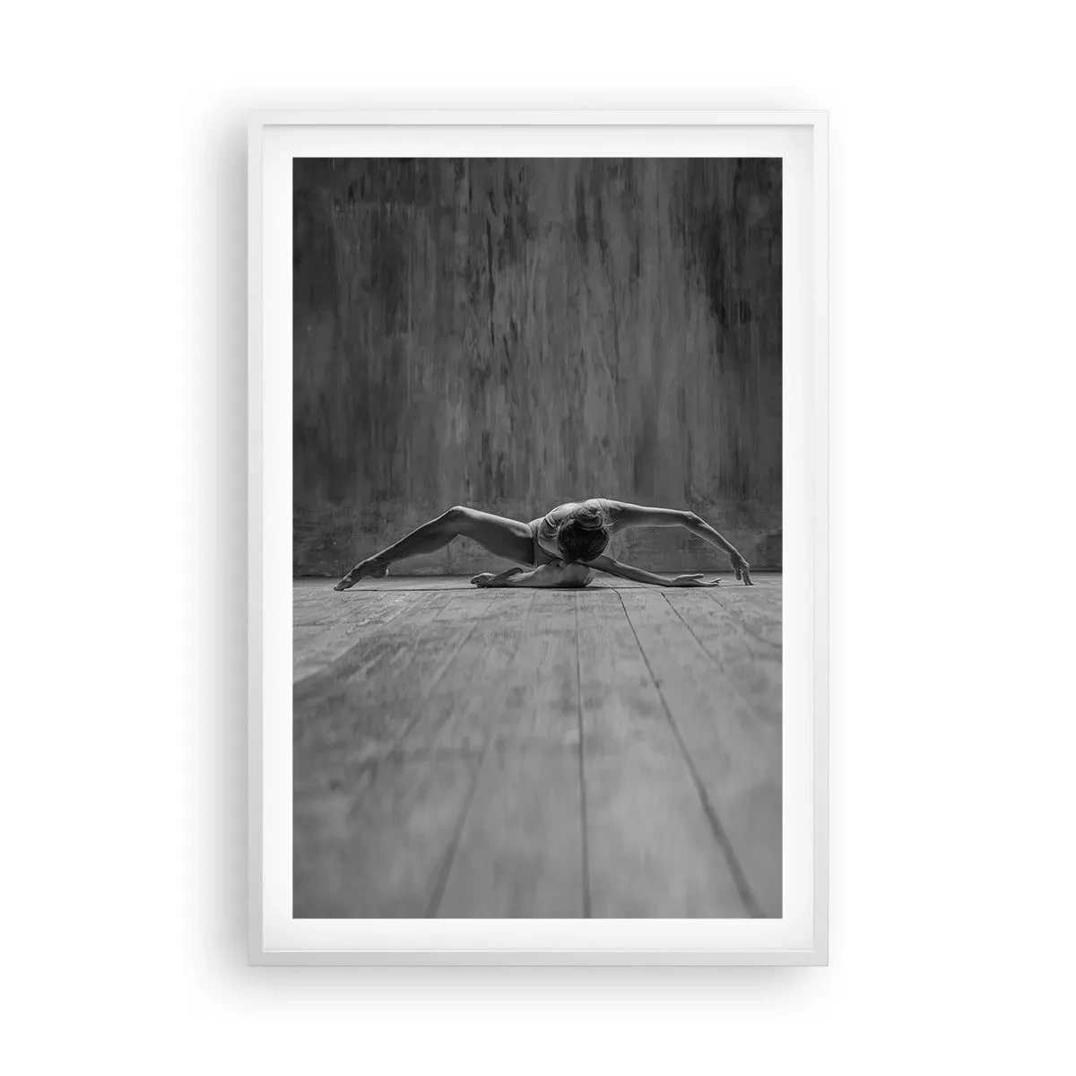 Poster in cornice bianca - Simmetria ritrovata - 61x91 cm