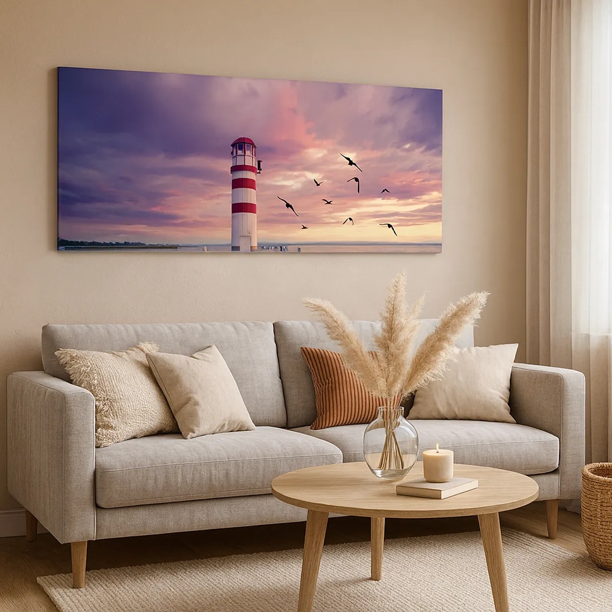 Quadro su tela - Stampe su Tela - Tempo di tornare in porto - 30x30 cm