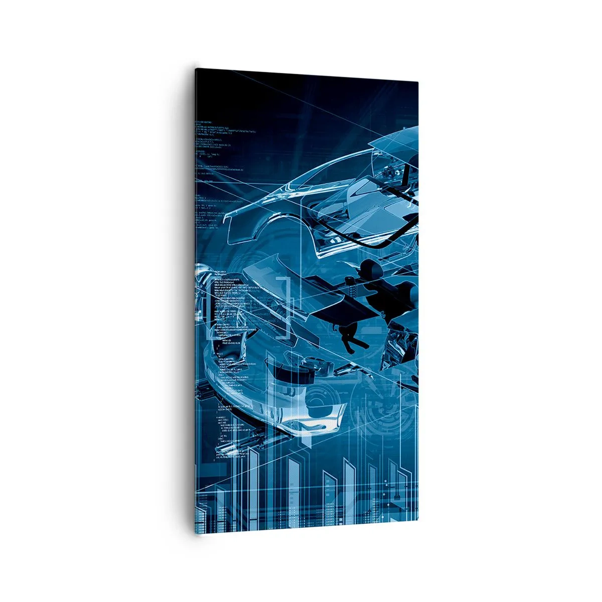 Quadro su tela - Stampe su Tela - Anatomia ingegneristica - 65x120 cm