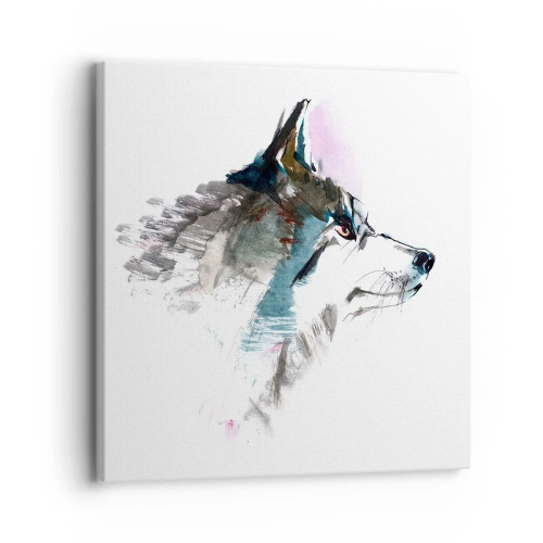 Quadro su tela - Stampe su Tela - Si parla del lupo - 30x30 cm