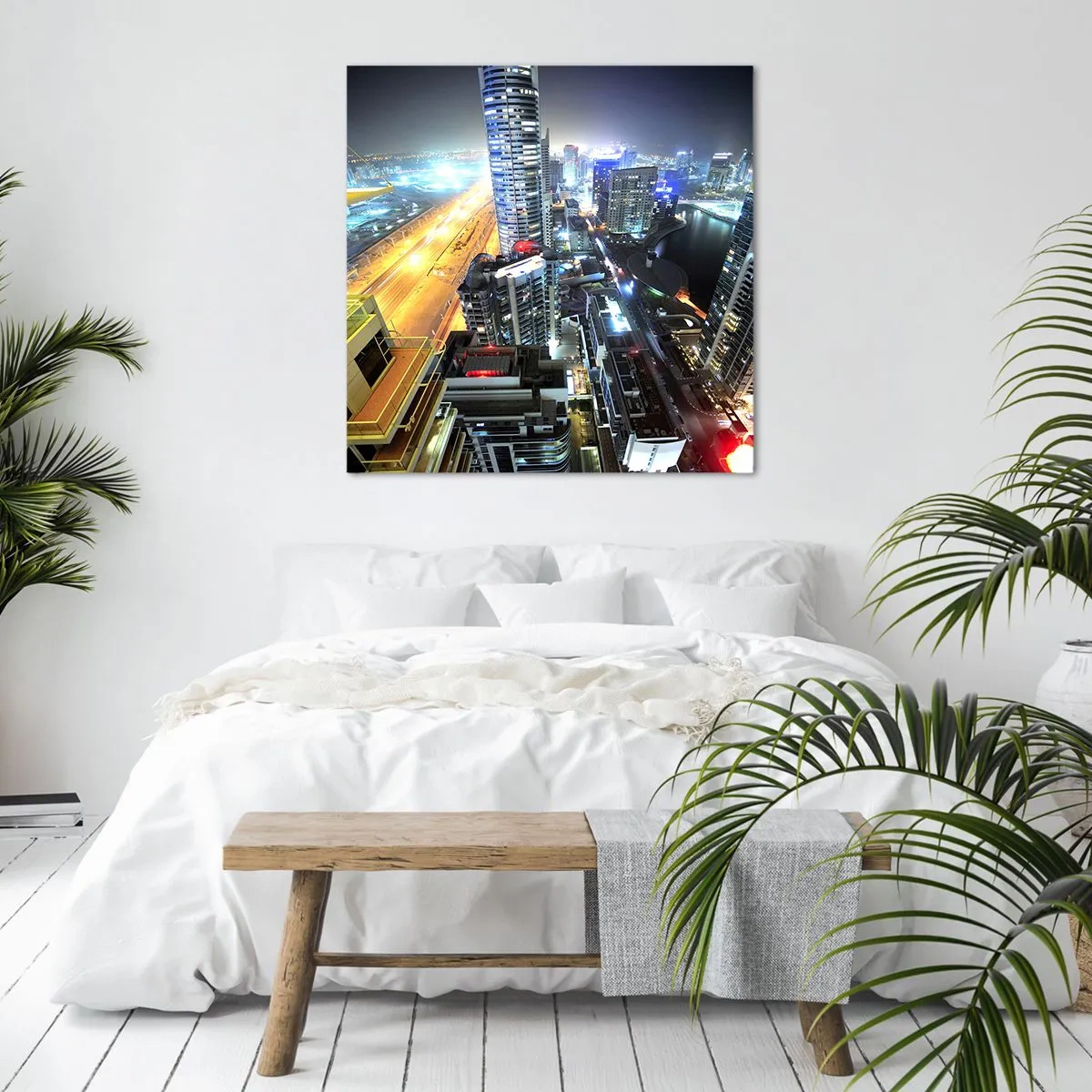 Quadro su tela - Stampe su Tela - Miracolo nel deserto - 60x60 cm