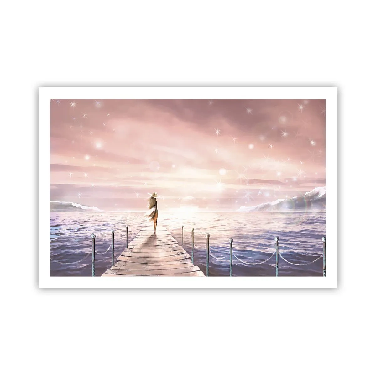 Poster - Alla luce del sogno - 91x61 cm