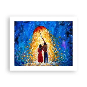 Poster - La magia di una sera piovosa? - 50x40 cm