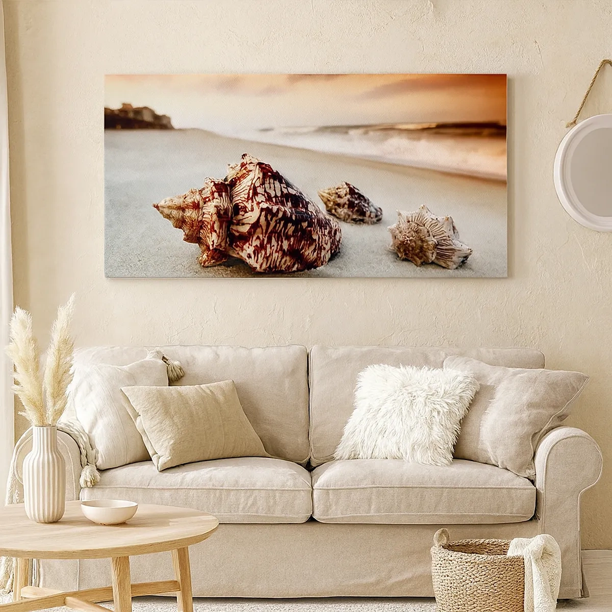 Quadro su tela - Stampe su Tela - Esiliate dalle onde - 30x30 cm