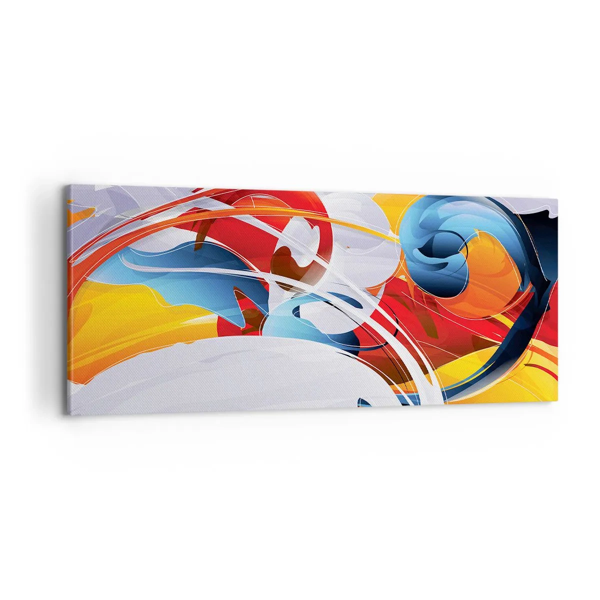 Quadro su tela - Stampe su Tela - La danza degli elementi - 100x40 cm