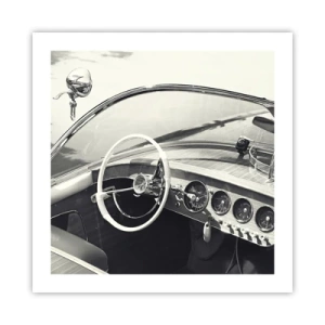 Poster - Il ricco e il povero - 50x50 cm