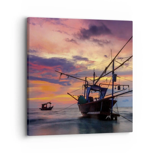 Quadro su tela - Stampe su Tela - Sera esotica - 30x30 cm