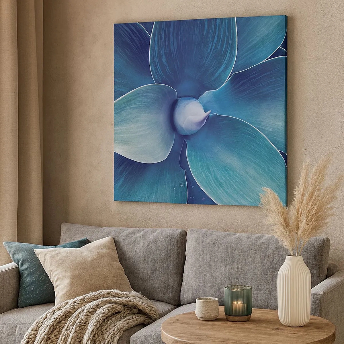 Quadro su tela - Stampe su Tela - Imbluito dal sole - 30x30 cm