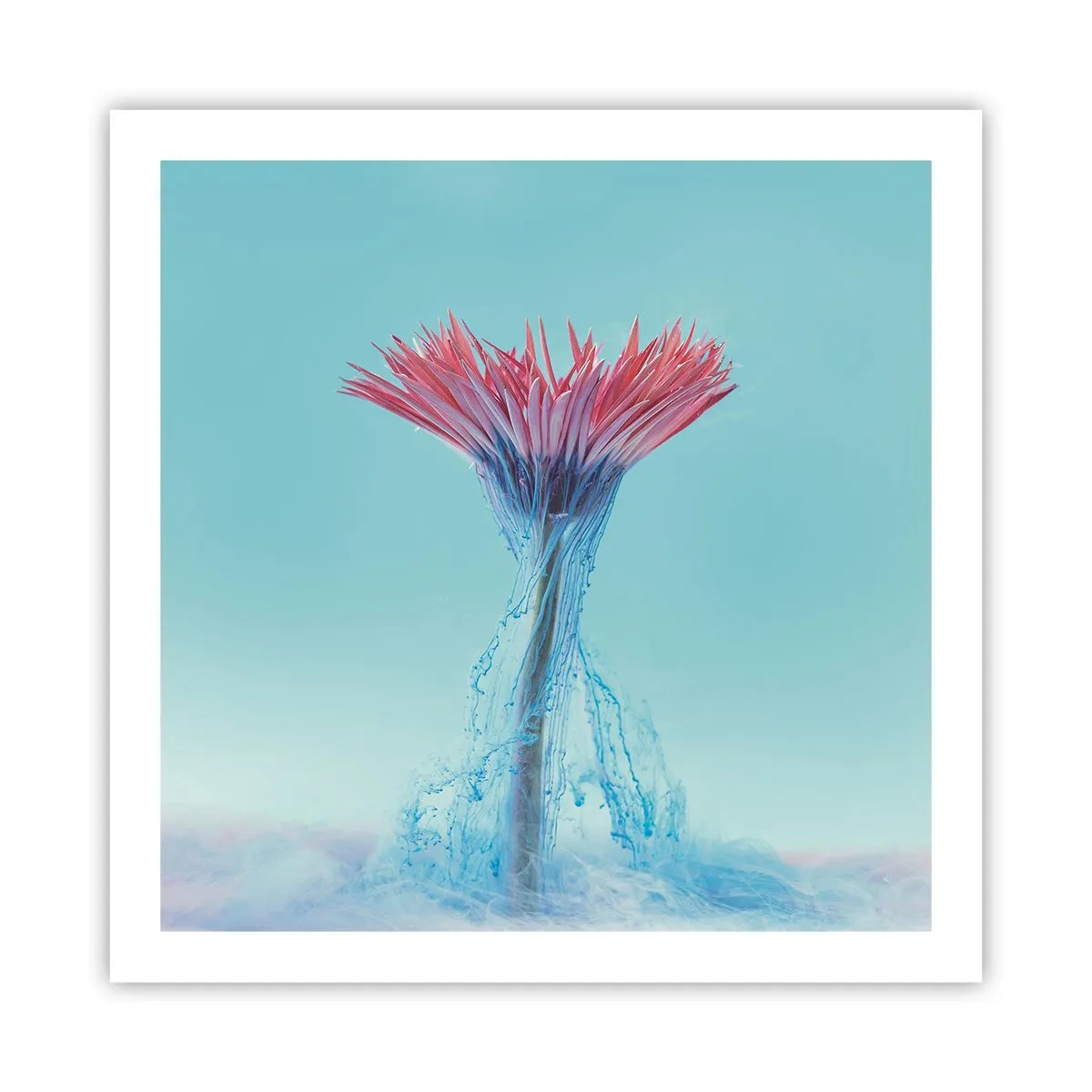 Poster - L'abbraccio che ravviva - 60x60 cm