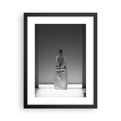 Poster in cornice nera - Semplicità raffinata - 30x40 cm