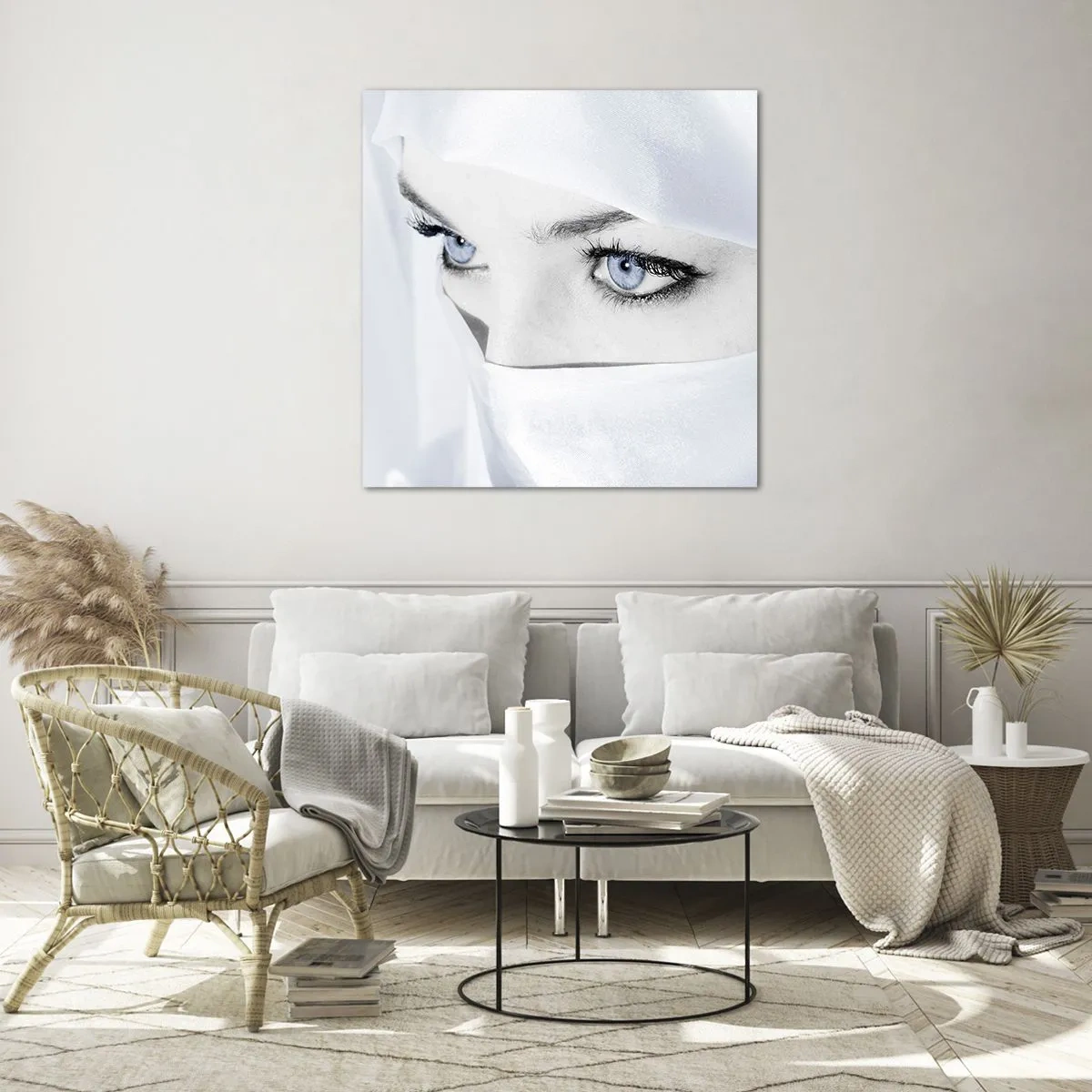 Quadro su vetro - Direttamente dalle mille e una notte - 50x50 cm