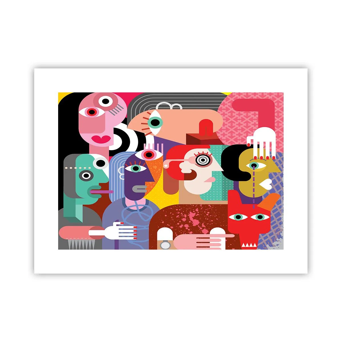 Poster - Mi manda Picasso - 40x30 cm