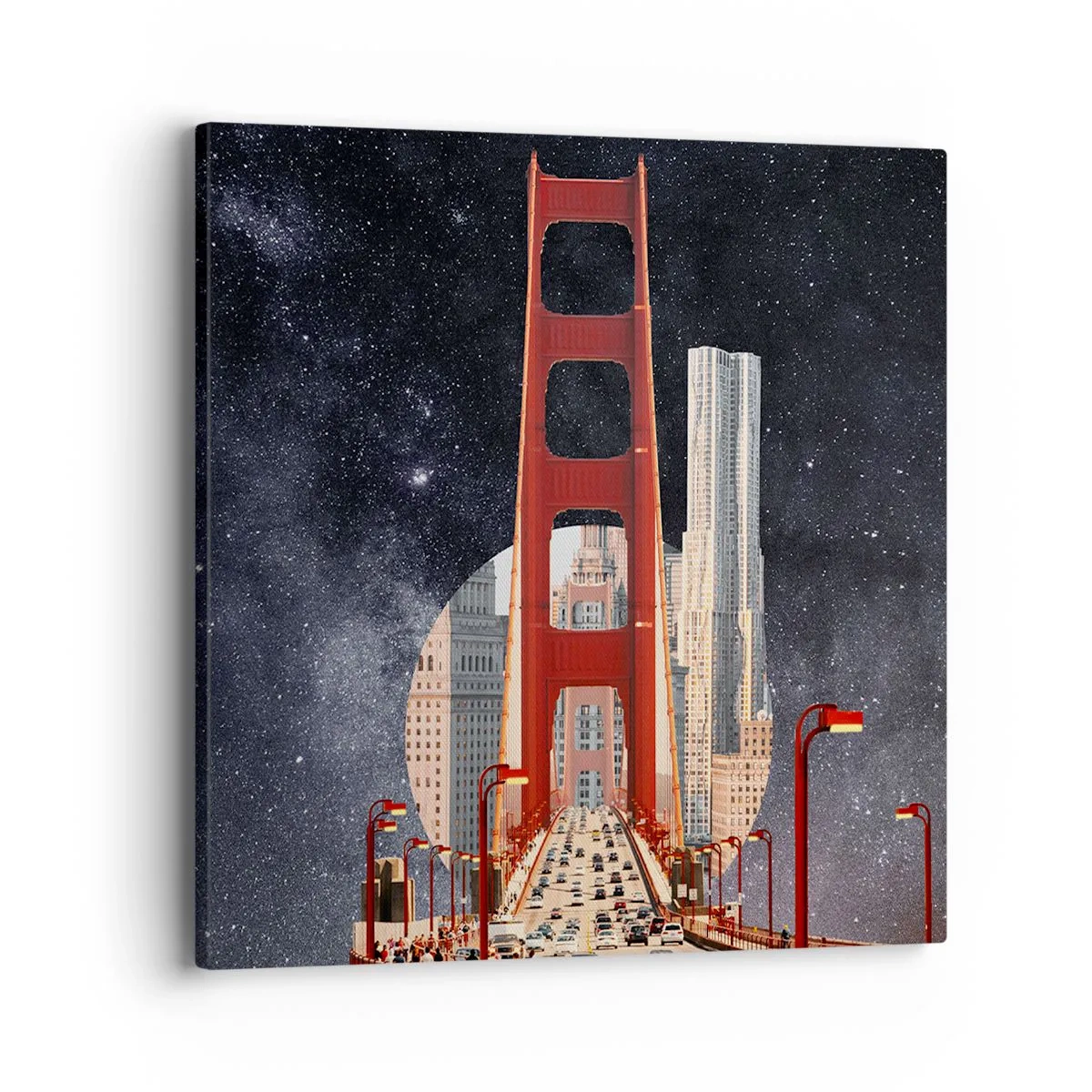 Quadro su tela - Stampe su Tela - Sempre al centro - 40x40 cm