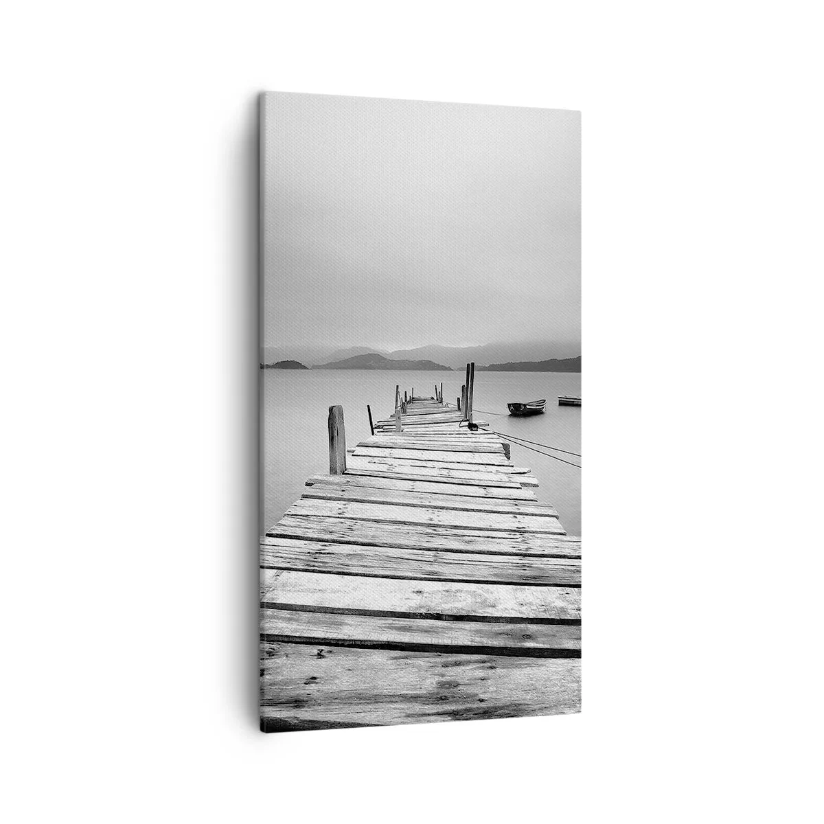 Quadro su tela - Stampe su Tela - Dietro i monti, dietro i mari - 45x80 cm
