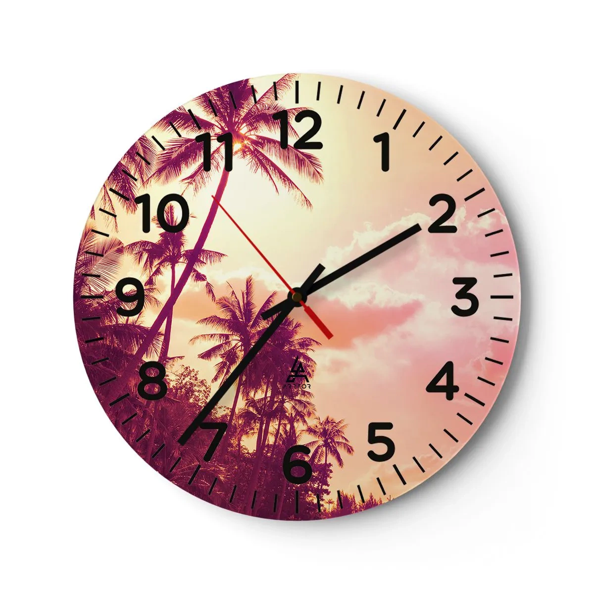 Orologio da parete - Orologio in Vetro - Devi scegliere - 30x30 cm