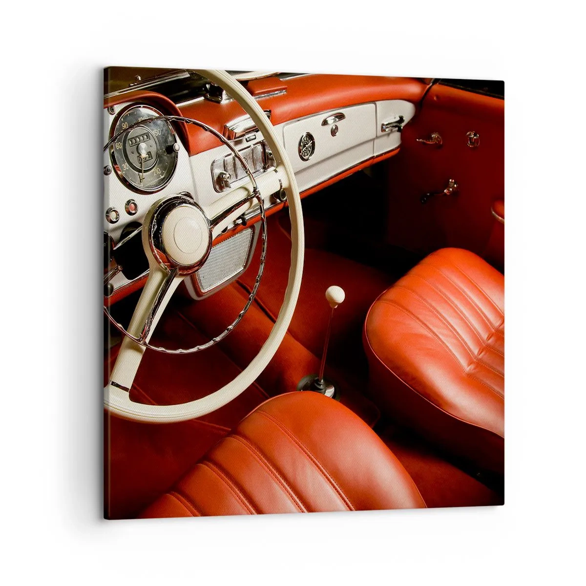 Quadro su tela - Stampe su Tela - Lusso in stile vintage - 50x50 cm
