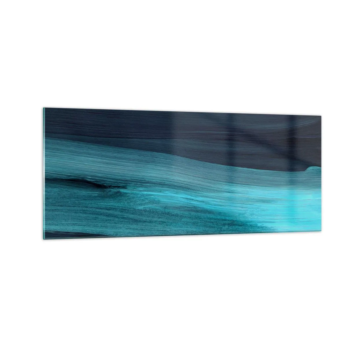 Quadro su vetro - Seguendo la corrente - 100x40 cm