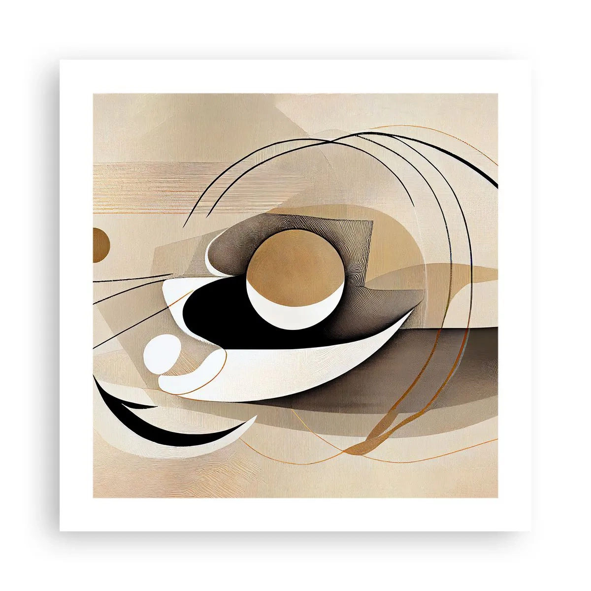 Poster - Composizione: l'essenza delle cose - 50x50 cm