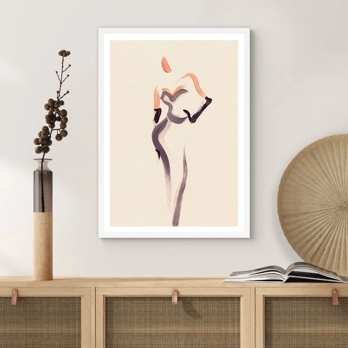 Poster in cornice bianca - Gli anni d'oro di Hollywood - 30x40 cm