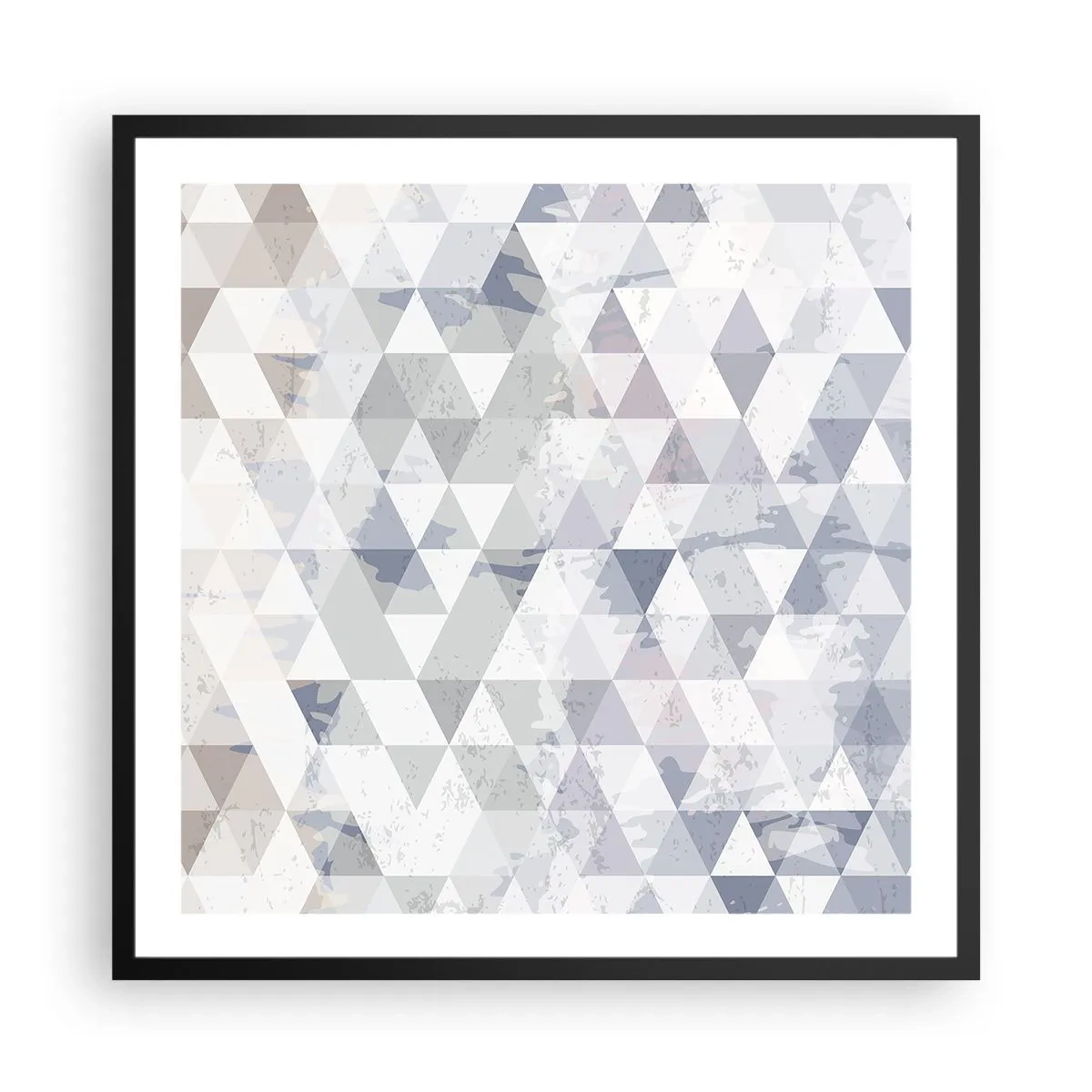 Poster in cornice nera - Al ritmo di tre - 60x60 cm