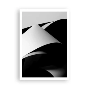 Poster - Piani di luce dalle profondità dell'ombra - 70x100 cm