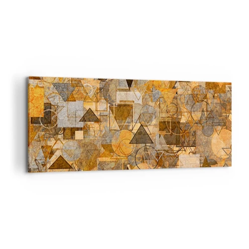 Quadro su tela - Stampe su Tela - Il mondo compreso nella forma - 100x40 cm