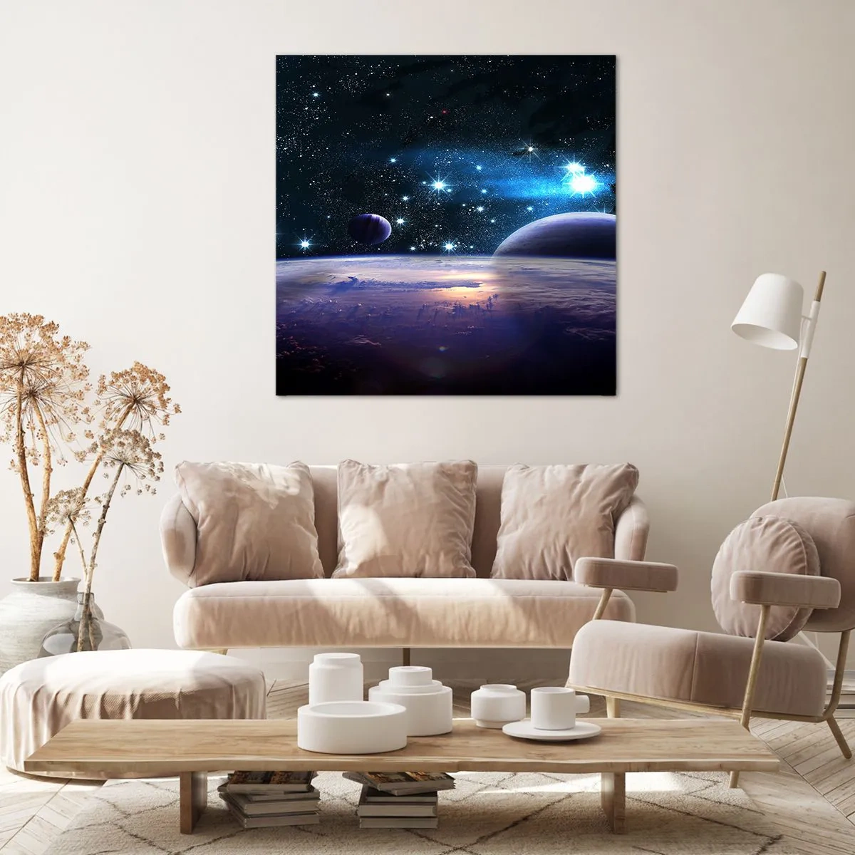 Quadro su tela - Stampe su Tela - Sempre da soli? - 70x70 cm