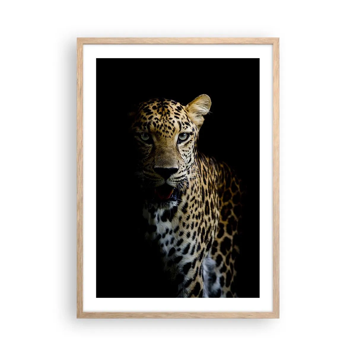 Poster in cornice rovere chiaro - Bellezza tenebrosa - 50x70 cm