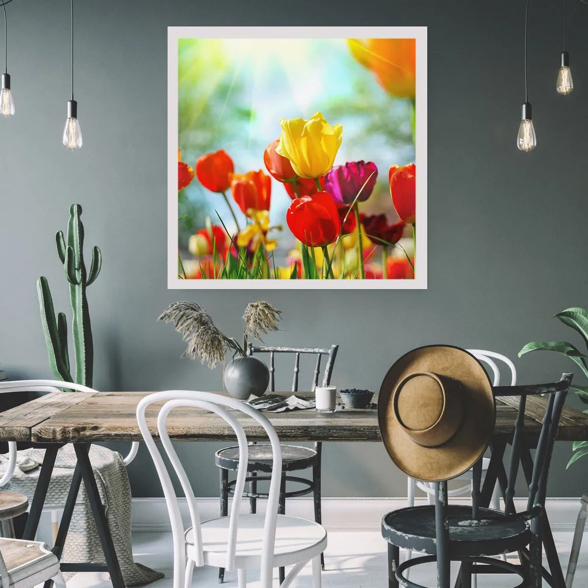 Poster - Tutti i colori del sole - 50x50 cm