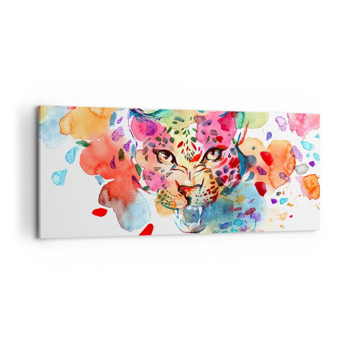 Quadro su tela - Stampe su Tela - La bella e la bestia - 100x40 cm