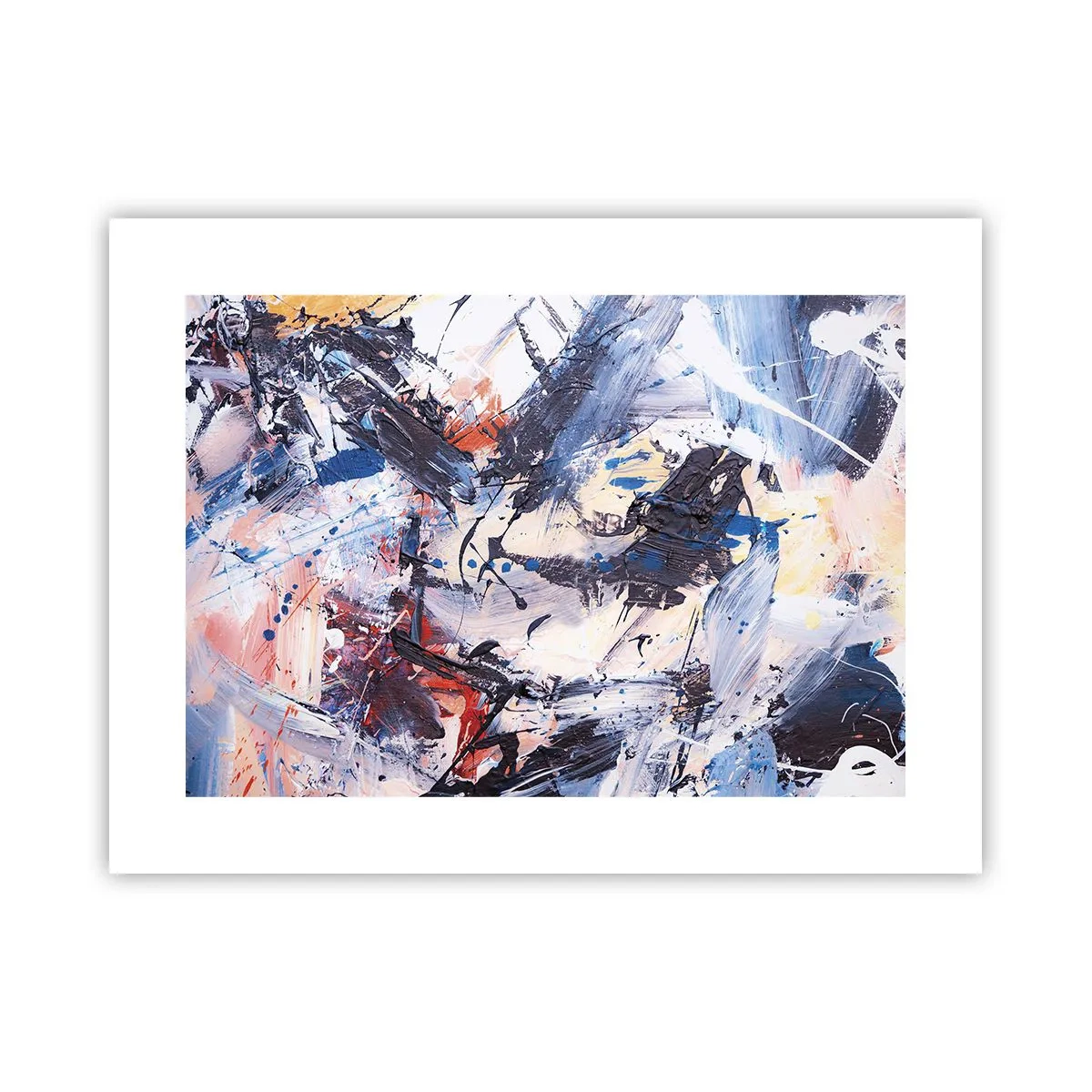 Poster - La danza folle dell'astrazione - 40x30 cm