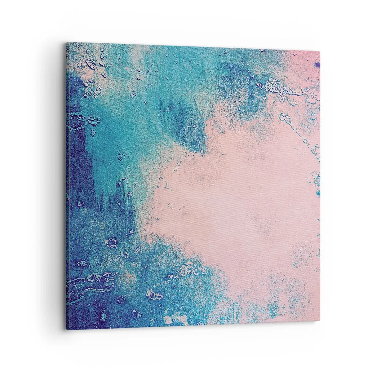 Quadro su tela - Stampe su Tela - Abbracci nel blu - 50x50 cm
