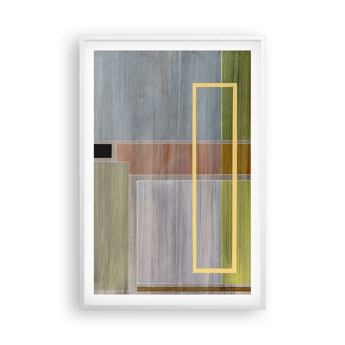 Poster in cornice bianca - Semplice e tranquillo - 61x91 cm