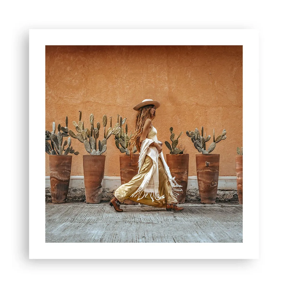 Poster - In stile hippy - 50x50 cm